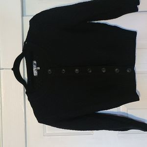 Crop button up cardigan